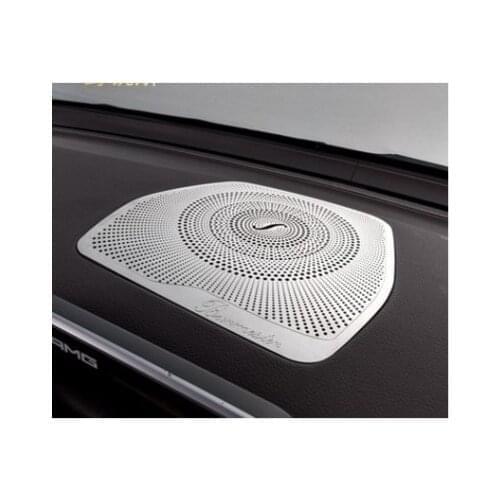 20pc Car Audio Speaker Dashboard Loudspeaker Cover Stickers Trim Accessories For Mercedes Benz W205 GLC C Class C180 C200 GLC300