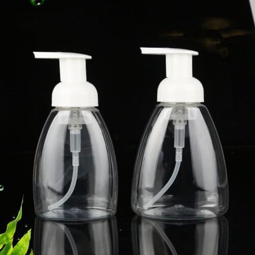 300ml Empty Plastic Travel Foam Hand Sanitizer Dispenser Foam Pump Bottle Makeup Cream Squeeze Bottle Empty Makeup Bottle
