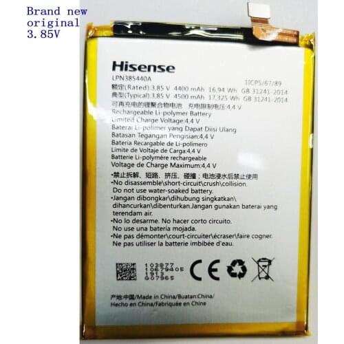 New High Quality 4500mAh LPN385440A Battery For Hisense King Kong 4 LPN385440A HLTE213T Mobile Phone