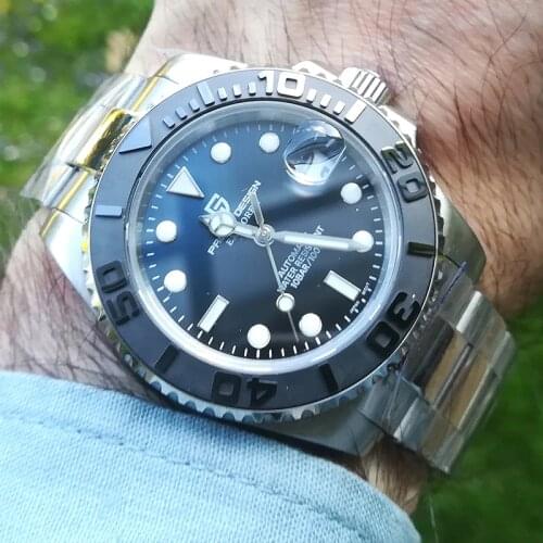 PAGANI DESIGN Business Watch Men Automatic Mechanical Watch Luxury Fashion Stainless Steel Sport Watches Men Relogio Masculino