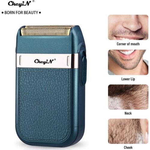 Portable Mans Electric Shaver Rechargeable Razor Foil Shaver Beard Trimmer Face Care Shaving Machine For Men 40