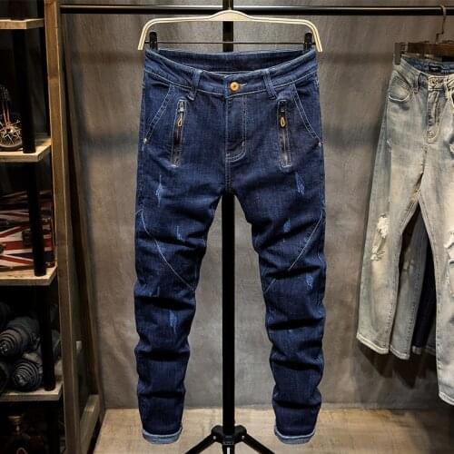 Pantalones Hombre Jean Homme Men Jeans Denim Trousers Biker High Quality Male Casual Designer Jeans For Men Pantalones Pants
