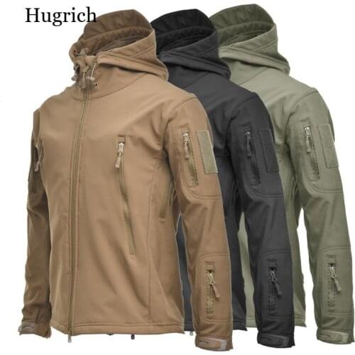Hugrich Mens Camouflage Jackets