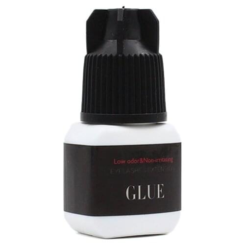 Funmix 5ml Eyelash Extension Glue Odor Free No stimulation Slow Drying Grafted Eyelashes Glue for beginner