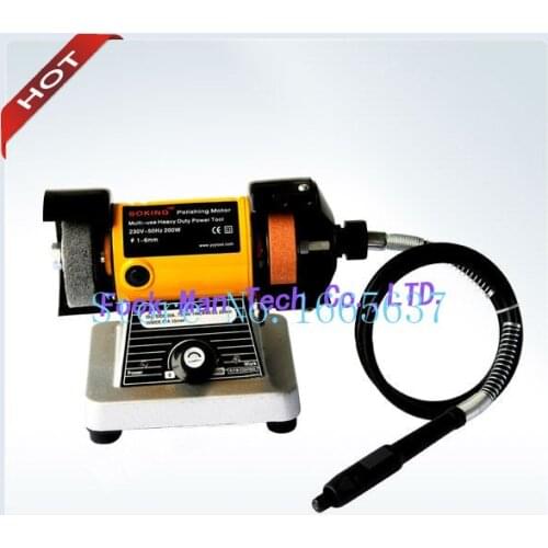 Mini bench grinder, bench surface grinder, Multi purpose buffing/polishing grinder