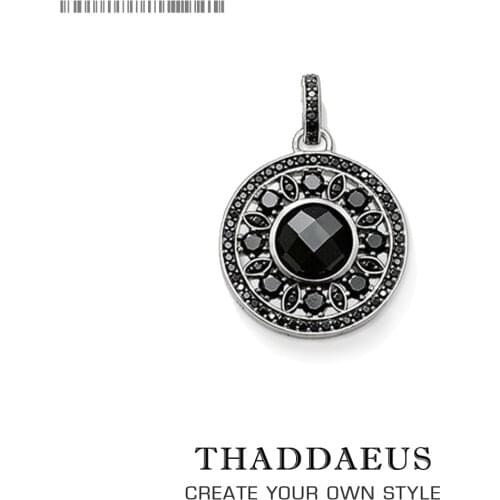Pendant Black Ornament,2019 Brand New Glam 925 Sterling Silver Jewelry Europe Style Fashion Accessorie Gift For Soul Woman