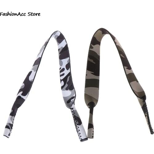 Camo Pattern Eyeglasses Lanyard Neck Cord Sunglasses Strap Band Sports Glasses Cord Eyewear Strap Eyeglass Chain
