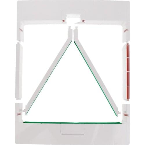 Foldable Snooker Billiard Table Triangle For 15 x 2" Red Balls