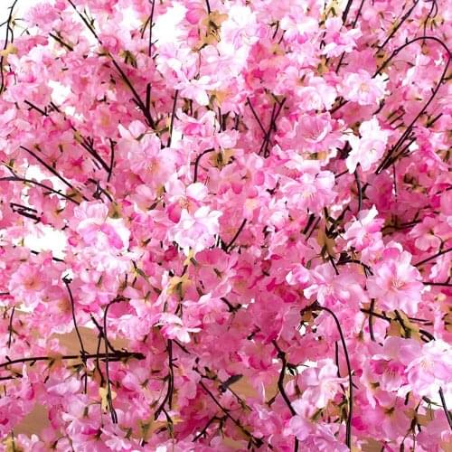 1.2M Tall 1.4M Wide Cherry Flowers Tree Simulation Fake Peach Wishing Trees Art Ornaments and Wedding Centerpieces Decorations