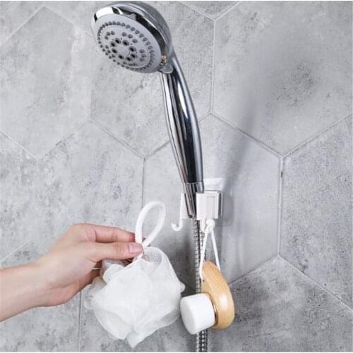 1 PCS Mop Hooks Traceless Bathroom Mop Hook Broom Shelf Mop Clamp Bathroom Hooks Bathroom Holder Shower Hooks