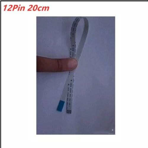 12 Pin 20cm Mouse TouchPad Flex Cable Cord Switch cable dc jack Cable For Lenovo Y450 Y470 Y471 Flexible Flat Cable