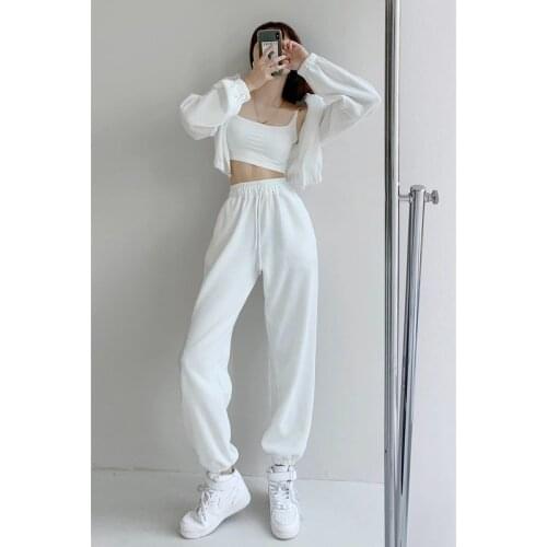 Three Piece Set 2021 Spring Summer Tracksuit Womens Hooded Sweatshirt And Pants Casual 3 Pieces Outfits Woman Sport Suit