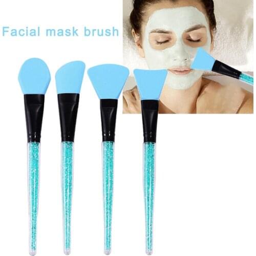 4pcs Brushes Cosmetic Brushes Mud Mask DIY Whipping Cream Foundation Brush Skin Care Beauty Tool Gift Set for Women Girl