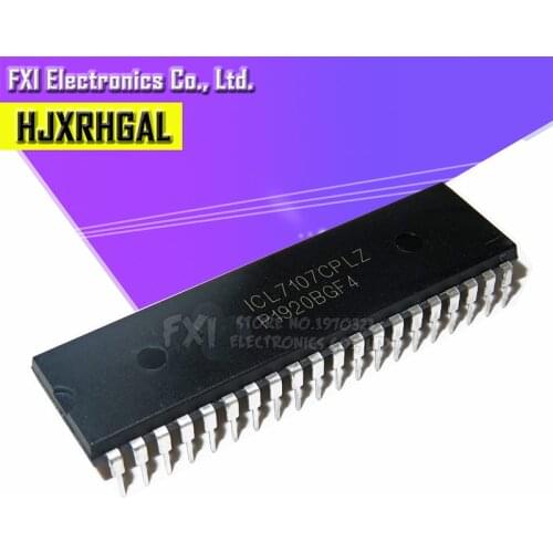 5pcs/lot Line ICL7107 ICL7107CPL ICL7107CPLZ DIP40 original authentic