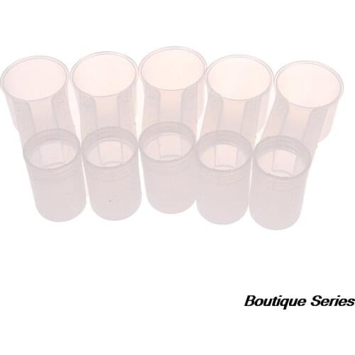 5 pcs Plastic Bird Feeder Clear Water Bottle Delicate Drinking Cups for Pigeons Birds Pet Supplies