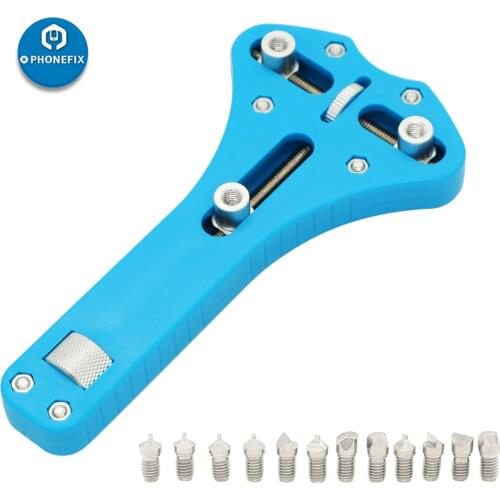 Watch Back Case Removal Watch Case Wrench Battery Replacement Tool Kit Watch Battery Cover Opener Three claws Watch Case Opener