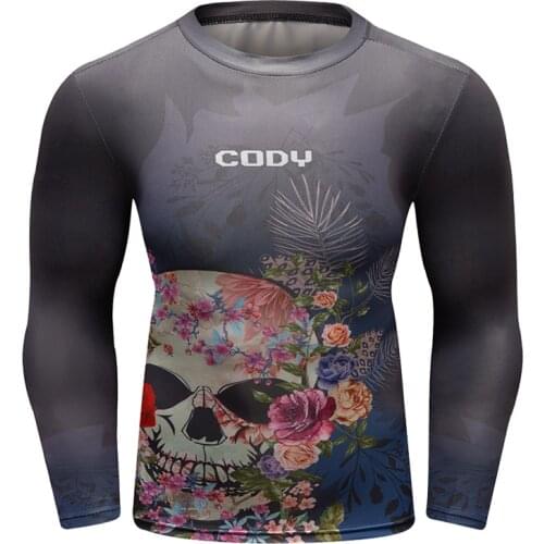 Cody Lundin Full Digital Print Black Design The Latest Rashguard Mens Sport Tee&Top Long Sleeve Sport Rashguard