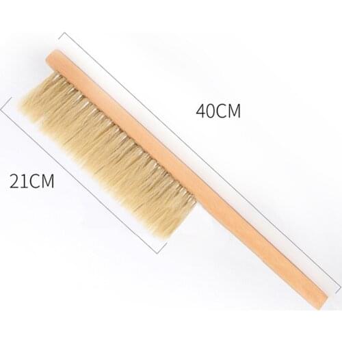 Double Rows Soft Pig Bristles Bee Brush Beekeeping Sweep Tool Beekeeper Cleaning Beehive Durable Bees Brushes