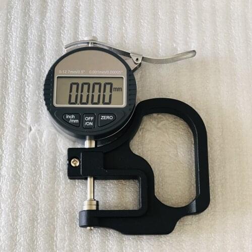 0-12.7mm Electronic Micrometer 0.001mm Thickness Tester Gauge 0-25.4mm Digital Depth Dial Indicator