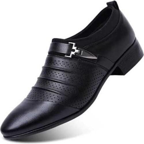 Slip Dress Office Shoes Men Classic Luxury Plus Size Dress Men Formal Shoes Italian Brand Loafers Mens Dress Shoes Erkek Ayakkab