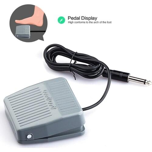 Plastic Tattoo Foot Pedal Switch Pedal Compact With Power Cord For Tattoo Machine Supply Anti Slip Foot Tattoo Accessories