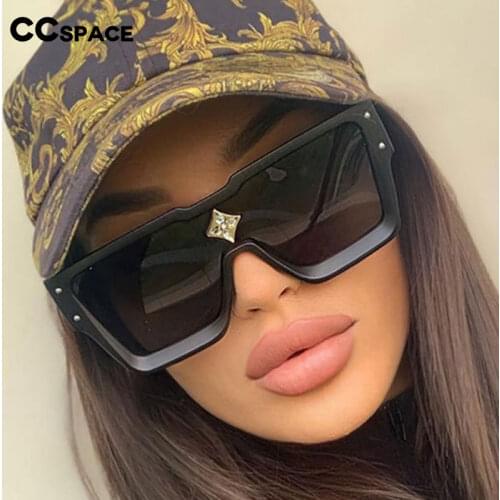 47555 Millionaire Diamond Flower Sunglasses Men Women Fashion Brand Designer Sunshade Uv400 Retro Glasses