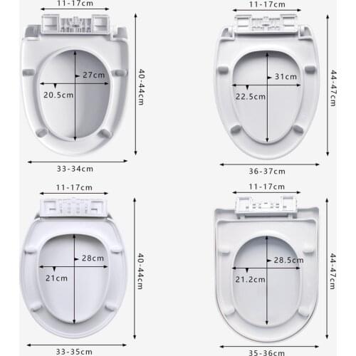 Various styles Household universal thickened toilet seat cover,PP board buffer UVO type Toilet seats lid accessories,J19410