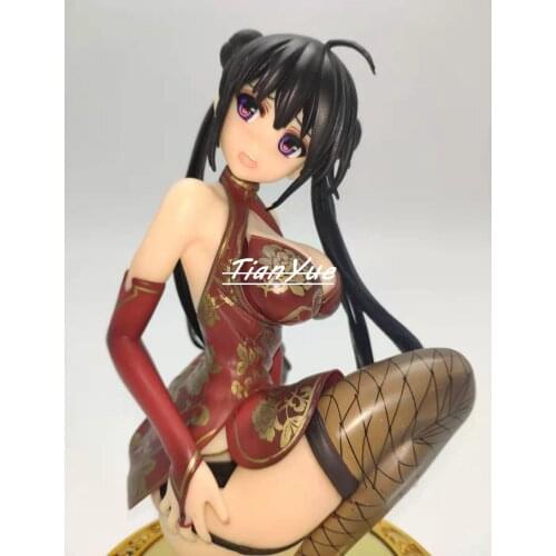 Japanese Girl Skytube 3 colors Misaki Kurehito Fuyuki Mari Cheongsam Sexy Anime Alphamax PVC action figure toys gift