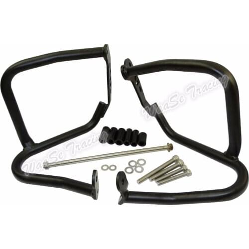 Left & Right Refit Tank Protection Bar Protection Guard Crash Bars Frame For BMW R1200 NINE T 2014 2015 2016