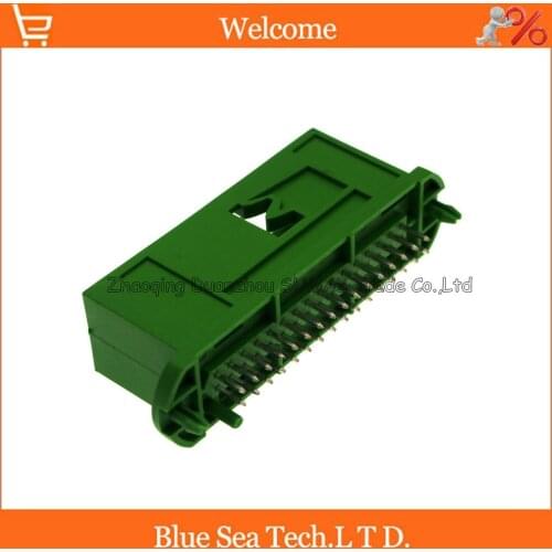 Green 32 Pin male Instrument plug, B5 plug,Auto Oil to gas modified computer connector for Tyco for VW Audi BMW etc