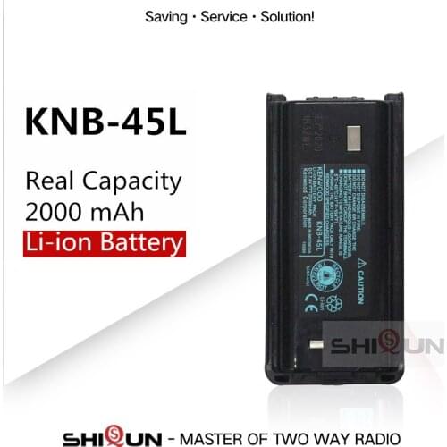 10pcs KNB-45L 2000mAh Li-ion Battery Compatible with Kenwood TK-3312 TK-2200 TK-2207 TK-2312 TK-3200 TK-3207 TK-2202L TK-221