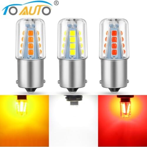 1pcs 3030SMD P21W P21 5W LED Bulb 1156 1157 BA15S BAY15D Led Car Signal Lamp R5W R10W Car LED Brake Light Reverse Lamp Signal