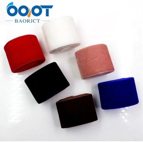 1712306,38MM 10yards velvet ribbon,DIY handmade Hair accessories Material wedding gift wrap decoration