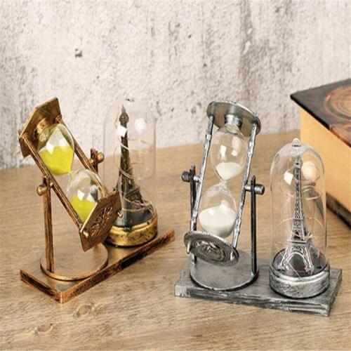 Combination песочные часы Hourglass Timer Pen Holder Sand Clock Crafts Birthday Christmas Gift Home Decor sablier Sand Timer
