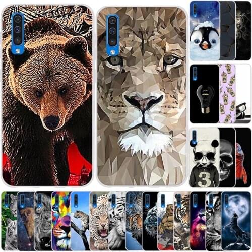 For Samsung Galaxy A50 Case Soft TPU Silicon Phone Back Cover For Samsung A50 Case Etui Protective Bumper Fundas Coque Capas