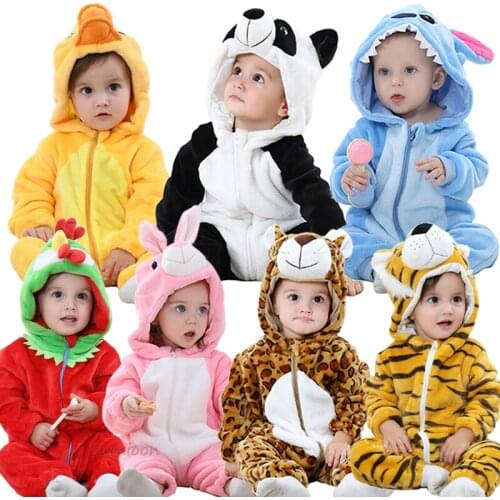 Baby Rompers Panda Newborn Clothes Baby Girls Boys Romper Infant Clothing Jumpsuit Toddler Babys Sets Unicorn Pajamas