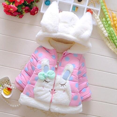Baby Girls Jacket 2019 Autumn Winter Jackets For Girls Coat Kids Warm Outerwear Coats For Girls Children Clothes 1 2 3 Year