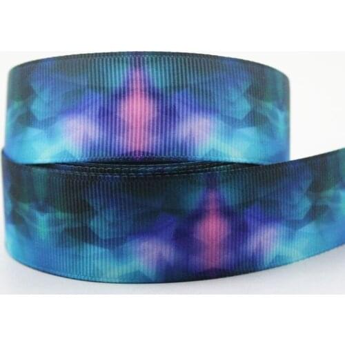 9mm/16mm/22mm/25mm/38mm/75mm Magic diamond print grosgrain ribbon 10/25/50yards DIY gift wrap sewing wedding decor ribbon