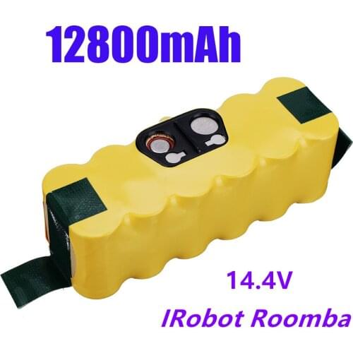 14.4V 12800mAh Replacement NI-Mh Battery for iRobot Roomba 500 600 700 800 Series for roomba 880 760 530 555 560 581 620 650