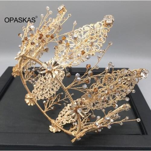 Wedding Earring Headband Set Beautiful Wedding Tiaras Decorative Accessories for Prom Birthday Costume Party PT