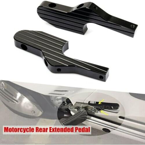 Motorcycle Passenger Foot Peg Extensions Extended Footpegs for Vespa GT GTS GTV 60 125 200 250 300 300Ie