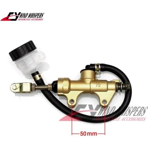 Foot Brake Hydraulic Pump Rear Brake Master Cylinder For Kawasaki ZZR400 Z750 Z800 Z1000 ZZR1100 ZRX1100 1200 ZX-6R ZX-9R ZX-10R