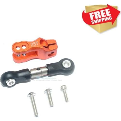 RC Parts trx 85086-4 UDR trax trax 1/7 servo arm rod set metal adjustable option parts