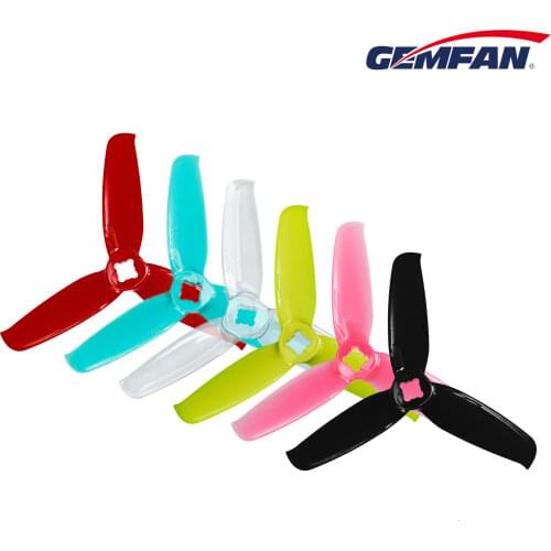 4Pair 8PCS Gemfan Flash 3052 PC 3-blade Propeller 5mm Mounting Hole for 1306-1806 Motor RC Drone FPV Racing