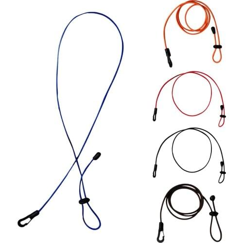 47'' Boat Kayak Canoe Paddle Leash Safety Fishing Rod Pole Lanyard Accessory