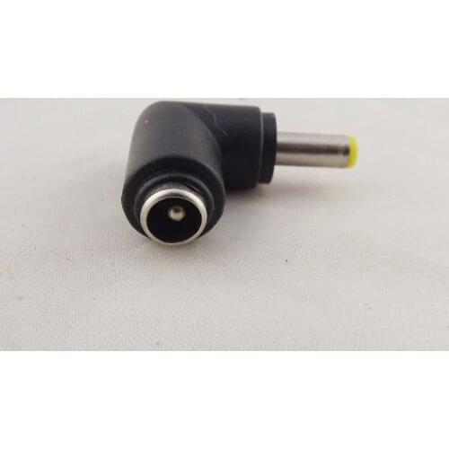 5pcs DC 4.8x 1.7mm Male To 5.5 x 2.1mm Female Right Angle Power Adapter Connector