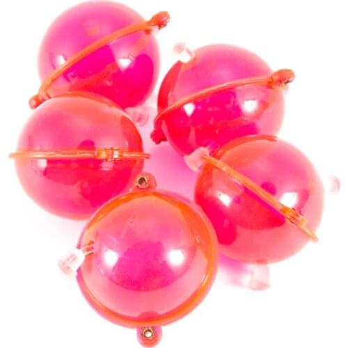 5 Pcs/Set Fishing Float ABS Plastic Balls Water Ball Bubble Floats Tackle Sea Fishing Outdoor Accessories Blue Red 25/32/40/47mm