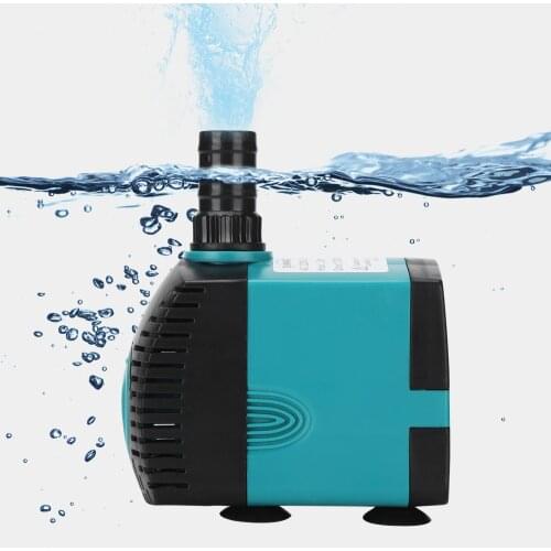 3/6/10/15/25W Aquarium water pump Ultra-Quiet Submersible Fountain Pump Filter Fish Pond water pump for fountain 220-240v