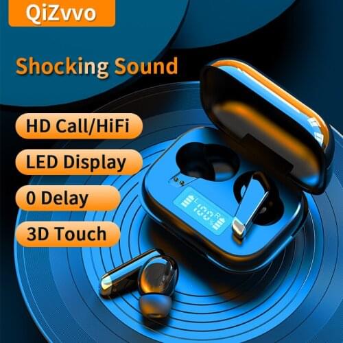 Bluetooth Earphones TWS Wireless Blutooth 5.0 Earphone Handsfree Headphone Noise reduction Sports Earbuds Gaming Headset Phone