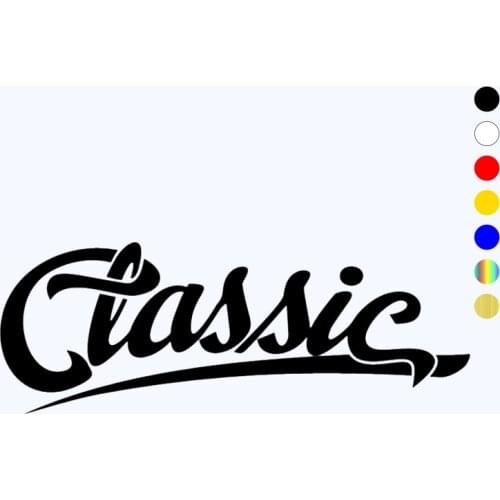 CK2452#9.5*25cm Classic funny car sticker vinyl decal silver/black car auto stickers for car bumper window car decorations